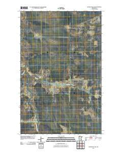Clementson SE Minnesota Historical topographic map, 1:24000 scale, 7.5 X 7.5 Minute, Year 2010