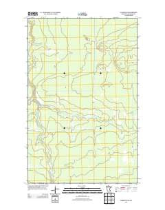 Clementson SE Minnesota Historical topographic map, 1:24000 scale, 7.5 X 7.5 Minute, Year 2013
