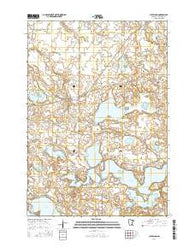 Cleveland Minnesota Current topographic map, 1:24000 scale, 7.5 X 7.5 Minute, Year 2016