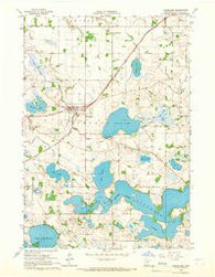 Cleveland Minnesota Historical topographic map, 1:24000 scale, 7.5 X 7.5 Minute, Year 1965