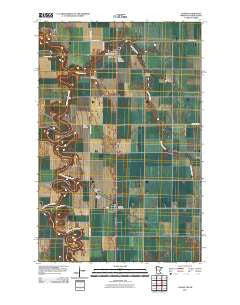 Climax Minnesota Historical topographic map, 1:24000 scale, 7.5 X 7.5 Minute, Year 2011