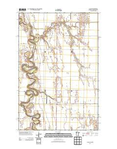 Climax Minnesota Historical topographic map, 1:24000 scale, 7.5 X 7.5 Minute, Year 2013