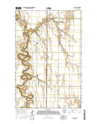 Climax Minnesota Current topographic map, 1:24000 scale, 7.5 X 7.5 Minute, Year 2016