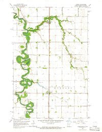 Climax Minnesota Historical topographic map, 1:24000 scale, 7.5 X 7.5 Minute, Year 1964