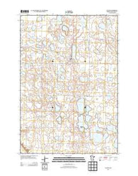 Clinton Minnesota Historical topographic map, 1:24000 scale, 7.5 X 7.5 Minute, Year 2013