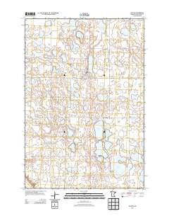 Clinton Minnesota Historical topographic map, 1:24000 scale, 7.5 X 7.5 Minute, Year 2013