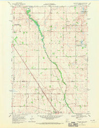 Clontarf North Minnesota Historical topographic map, 1:24000 scale, 7.5 X 7.5 Minute, Year 1968