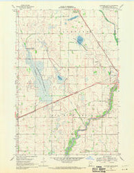 Clontarf South Minnesota Historical topographic map, 1:24000 scale, 7.5 X 7.5 Minute, Year 1968