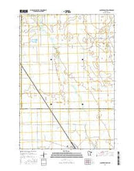 Clontarf North Minnesota Current topographic map, 1:24000 scale, 7.5 X 7.5 Minute, Year 2016