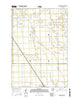 Clontarf North Minnesota Current topographic map, 1:24000 scale, 7.5 X 7.5 Minute, Year 2016