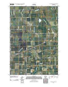 Clontarf South Minnesota Historical topographic map, 1:24000 scale, 7.5 X 7.5 Minute, Year 2010
