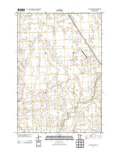 Clontarf South Minnesota Historical topographic map, 1:24000 scale, 7.5 X 7.5 Minute, Year 2013