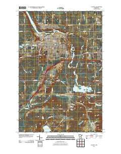 Cloquet Minnesota Historical topographic map, 1:24000 scale, 7.5 X 7.5 Minute, Year 2010