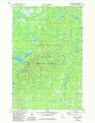 Cloquet Lake Minnesota Historical topographic map, 1:24000 scale, 7.5 X 7.5 Minute, Year 1982