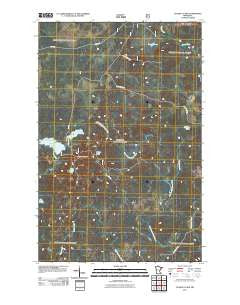 Cloquet Lake Minnesota Historical topographic map, 1:24000 scale, 7.5 X 7.5 Minute, Year 2011