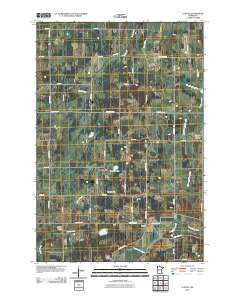Clotho Minnesota Historical topographic map, 1:24000 scale, 7.5 X 7.5 Minute, Year 2010