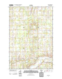 Clotho Minnesota Historical topographic map, 1:24000 scale, 7.5 X 7.5 Minute, Year 2013