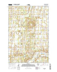 Clotho Minnesota Current topographic map, 1:24000 scale, 7.5 X 7.5 Minute, Year 2016