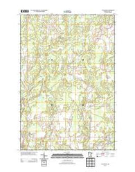 Cloverdale Minnesota Historical topographic map, 1:24000 scale, 7.5 X 7.5 Minute, Year 2013