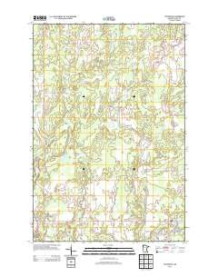Cloverdale Minnesota Historical topographic map, 1:24000 scale, 7.5 X 7.5 Minute, Year 2013