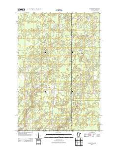 Cloverton Minnesota Historical topographic map, 1:24000 scale, 7.5 X 7.5 Minute, Year 2013