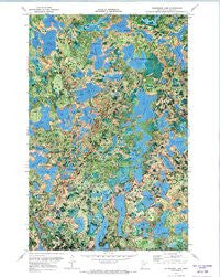 Clubhouse Lake Minnesota Historical topographic map, 1:24000 scale, 7.5 X 7.5 Minute, Year 1970