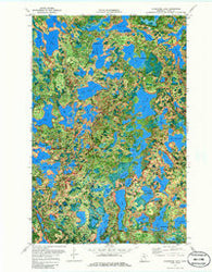 Clubhouse Lake Minnesota Historical topographic map, 1:24000 scale, 7.5 X 7.5 Minute, Year 1970