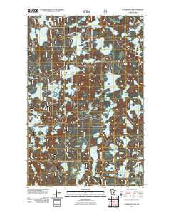 Clubhouse Lake Minnesota Historical topographic map, 1:24000 scale, 7.5 X 7.5 Minute, Year 2011