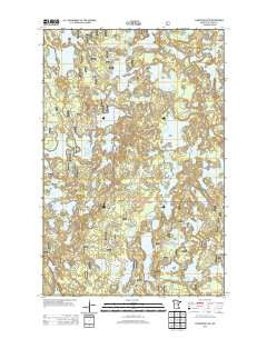 Clubhouse Lake Minnesota Historical topographic map, 1:24000 scale, 7.5 X 7.5 Minute, Year 2013