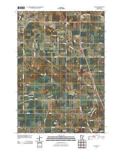 Coates Minnesota Historical topographic map, 1:24000 scale, 7.5 X 7.5 Minute, Year 2010