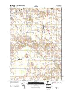 Coates Minnesota Historical topographic map, 1:24000 scale, 7.5 X 7.5 Minute, Year 2013