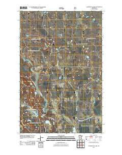 Coddington Lake Minnesota Historical topographic map, 1:24000 scale, 7.5 X 7.5 Minute, Year 2011
