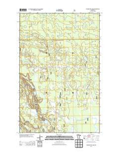 Coddington Lake Minnesota Historical topographic map, 1:24000 scale, 7.5 X 7.5 Minute, Year 2013