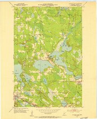 Cohasset East Minnesota Historical topographic map, 1:24000 scale, 7.5 X 7.5 Minute, Year 1953