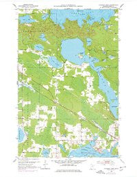 Cohasset West Minnesota Historical topographic map, 1:24000 scale, 7.5 X 7.5 Minute, Year 1953