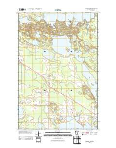 Cohasset West Minnesota Historical topographic map, 1:24000 scale, 7.5 X 7.5 Minute, Year 2013