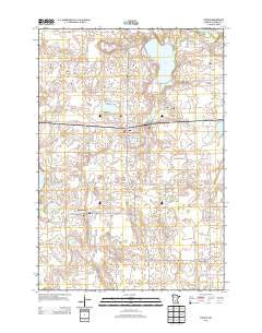 Cokato Minnesota Historical topographic map, 1:24000 scale, 7.5 X 7.5 Minute, Year 2013