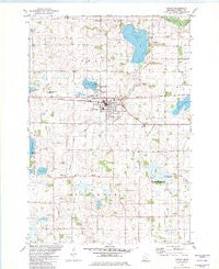 Cokato Minnesota Historical topographic map, 1:24000 scale, 7.5 X 7.5 Minute, Year 1982