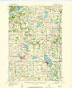 Cokato Minnesota Historical topographic map, 1:62500 scale, 15 X 15 Minute, Year 1958