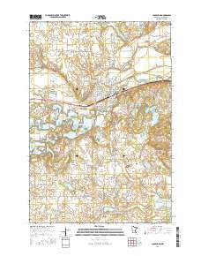 Cold Spring Minnesota Current topographic map, 1:24000 scale, 7.5 X 7.5 Minute, Year 2016