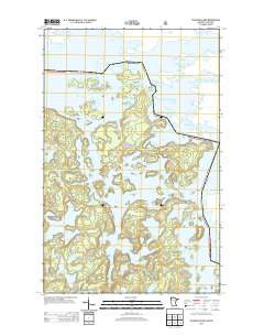 Coleman Island Minnesota Historical topographic map, 1:24000 scale, 7.5 X 7.5 Minute, Year 2013