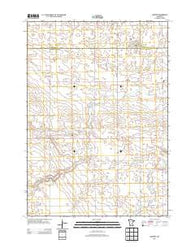 Comfrey Minnesota Historical topographic map, 1:24000 scale, 7.5 X 7.5 Minute, Year 2013