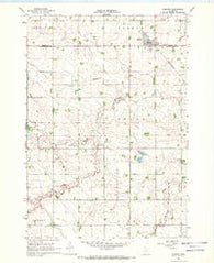 Comfrey Minnesota Historical topographic map, 1:24000 scale, 7.5 X 7.5 Minute, Year 1967
