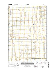 Comstock Minnesota Current topographic map, 1:24000 scale, 7.5 X 7.5 Minute, Year 2016