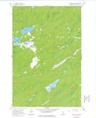 Comstock Lake Minnesota Historical topographic map, 1:24000 scale, 7.5 X 7.5 Minute, Year 1957