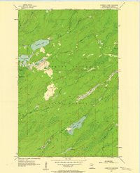 Comstock Lake Minnesota Historical topographic map, 1:24000 scale, 7.5 X 7.5 Minute, Year 1957