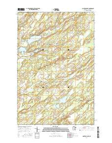 Comstock Lake Minnesota Current topographic map, 1:24000 scale, 7.5 X 7.5 Minute, Year 2016