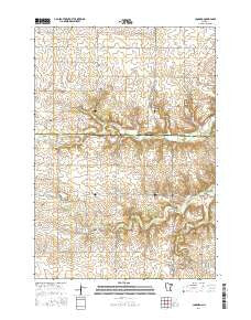 Concord Minnesota Current topographic map, 1:24000 scale, 7.5 X 7.5 Minute, Year 2016