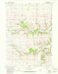Concord Minnesota Historical topographic map, 1:24000 scale, 7.5 X 7.5 Minute, Year 1965