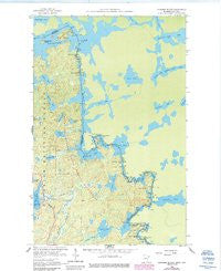 Conners Island Minnesota Historical topographic map, 1:24000 scale, 7.5 X 7.5 Minute, Year 1959